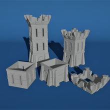 fantasy tower 3d print model - Mito3D