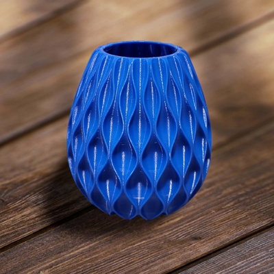 fantezi vazo sarmal 3d print model - Mito3D