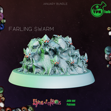 farling swarm game ttrpg rpg tabletop miniature miniatures d&d dnd dungeons dragons fantasy voidling 3d print model - Mito3D