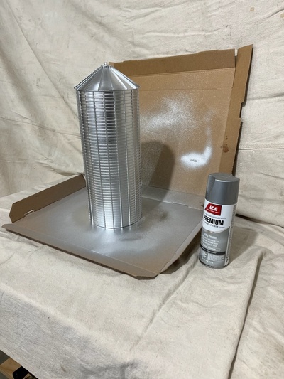 bauernhof korn silo 3d print model - Mito3D