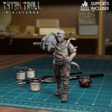 farmer 04 - pre-supported game dnd minature minis mini dungeons dragons 32mm tytantroll miniatures patreon male fantasy 3d print model - Mito3D