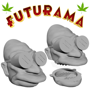 Farnsworth Futurama Schleifer bitter 3d print model - Mito3D