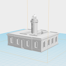 faro culebrita architecture culebra puerto rico lighthouse 3d print model - Mito3D
