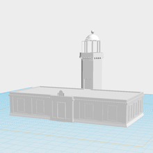 faro los morrillos arecibo mimarlık Deniz Feneri puerto rico 3d print model - Mito3D