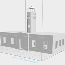 faro punta borinqu n aguadilla puerto rico architecture lighthouse 3d print model - Mito3D