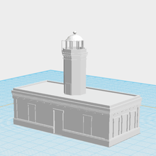 faro punta figuras arroyo architecture lighthouse puerto rico 3d print model - Mito3D