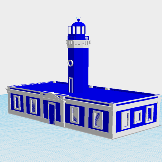faro punta tuna maunabo Architektur puerto rico Leuchtturm 3D print model - Mito3D