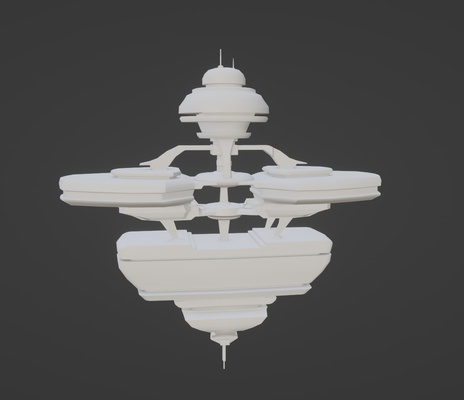 fase federación alamo clase defensa avanzada juego estrella emigrar flota estelar espacio estación 3d print model - Mito3D