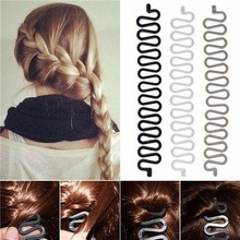 fashion french hair styling clip stick bun maker 4 models accessories braid 3d print model - Mito3D