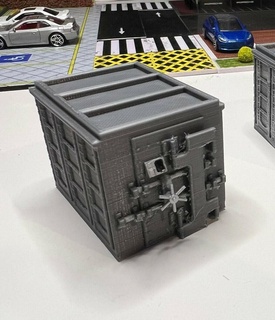 schnell sicher 1 64 Rahmen Diorama heiße Reifen Raub wütend Dominikaner paul Gehhilfe Toretto heiß Räder 3d print model - Mito3D
