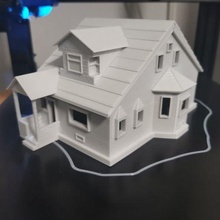 rápido furioso torreta casa 1 64 3d print model - Mito3D