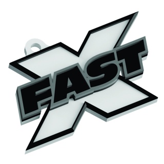 fast furious x key chain keychain keychain fast furious x movie toreto fast  3d print model - Mito3D