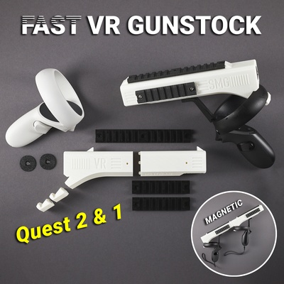 schnell smg mk2 vr gunstock quest2 quest1 okulus riss meta suche gunstockvr vrgunstock vrrifle virtuelles gewehr vrgaming magnetisch regler virtuell pavlov auftragnehmer nullkaliber 3d print model - Mito3D