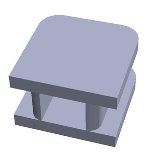 fasteners quattro quarti table - b-line Home fourth attachments fastening 3d print model - Mito3D
