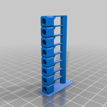 faster temp tower blank special request tool temp temperature tower tower 3d printing tests 3d print model - Mito3D