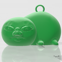 fat baby keychain 3d pip 3d print model - Mito3D