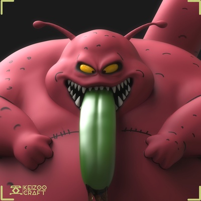 fat dragon-dragon ball dragon toy monster airsoft anime broly buu z freezer goku korin zeno super saiyan hobby 3d print model - Mito3D