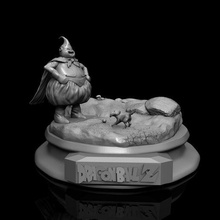 şişman Majin yuh Ejderha top 3d baskı model Sanat goku Bubu dağ buu vegueta gohan sandıklar Goten reçine şekil oyuncak bebek 3d print model - Mito3D