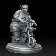 fat man tiny bike gadget 3d print model - Mito3D