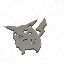 grasa Pikachu pokemon zelda nintendo juegos 3d print model - Mito3D