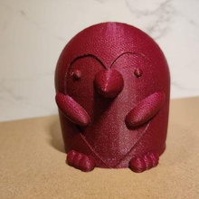 Fett pinguin 3d print model - Mito3D
