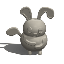 la grasa de rata casa herramienta art animal juguete 3d print model - Mito3D
