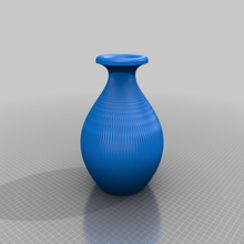 fat vase home household 3d print model - Mito3D
