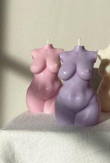 Grasso donna donne candela ragazza moda arte 3d Venere 3d print model - Mito3D