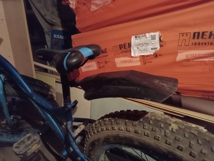 fatbike arrière boue garde aile monter bicyclette vélo adaptateur Plastique partie fixateur titulaire soutien 3d print model - Mito3D