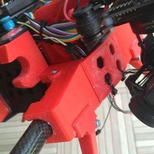 fatboy front block game r c vehicles mavic holder dji arm 3d print model - Mito3D