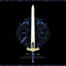 fate stay night - excaliber cosplay g grand order sword art 3d print model - Mito3D