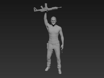 father far cry der vater game video people 3d print model - Mito3D