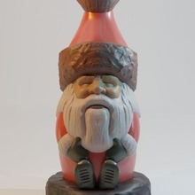 Vater Frost Spielzeug Skulptur 3d print model - Mito3D
