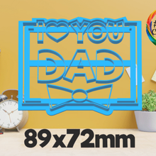fathers day cookie cutter home potato father sharp mass cake diy cookies stamp bookmark carver porcelain whale clay ceramics soap bakery cakes daddy father's grandpa grandfather confectioner pastry shop craft 3d print model - Mito3D