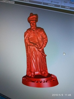 conquistatore sultano mehmed han conquistare ottomano gara Turco scansioni repliche 3d print model - Mito3D