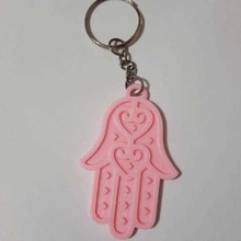 fatima ' s hand Schlüsselanhänger verschiedene Schlüssel-ring Schlüssel keychain Kunst 3d print model - Mito3D