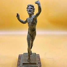 faun art dancer pompeii 3d print model - Mito3D