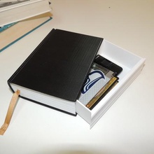 falso livro de seguro ferramenta porta-ferramentas caixas 3d print model - Mito3D