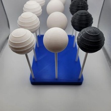 faux cake balls pops stl files 3d print model - Mito3D