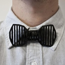 faux-cravate de la mode bow-tie portable accessoires 3d print model - Mito3D