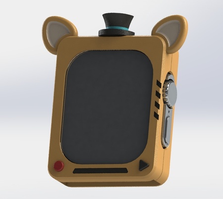 fazwatch apple watch ultra appelwatch fnaf 3d print model - Mito3D