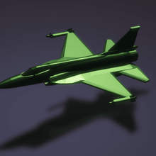 fc-1 xiaolong jf-17 thunder game vehicles xiaolong thunder pakistan pac multi-role aircraft fighter china cac 3d print model - Mito3D