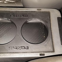 fc3s Centro console dobradiça excluir Mazda rx7 3d print model - Mito3D