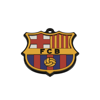 fc Barcelone porte clés football club bar 3d print model - Mito3D