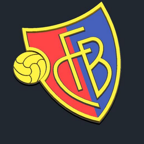 fc-basel-logo verschiedene 3D print model - Mito3D