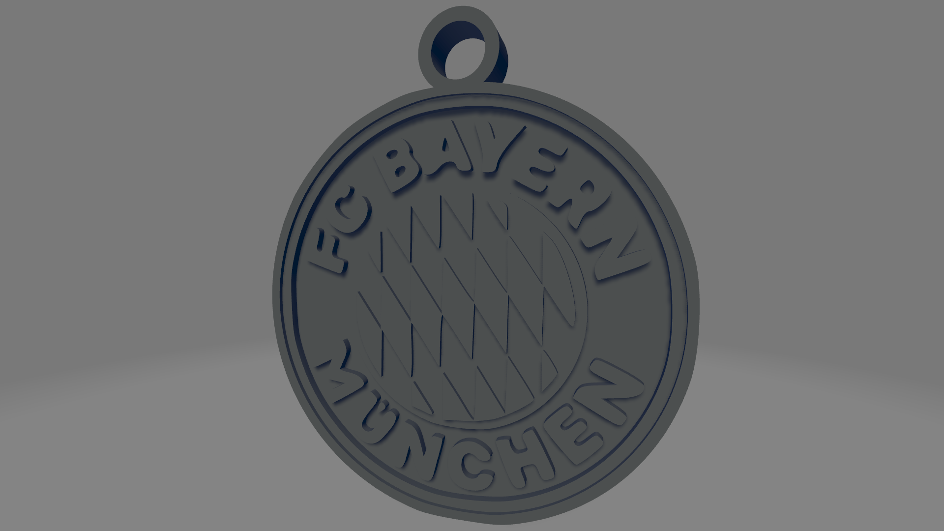 fc Bayern Munchen Schlüsselbund Fußball Futbol fussball Souvenir Geschenk Deutschland deutschland Deutsche Deutsch Mannschaft Sport bundesliga Europa Meister Liga 3D print model - Mito3D