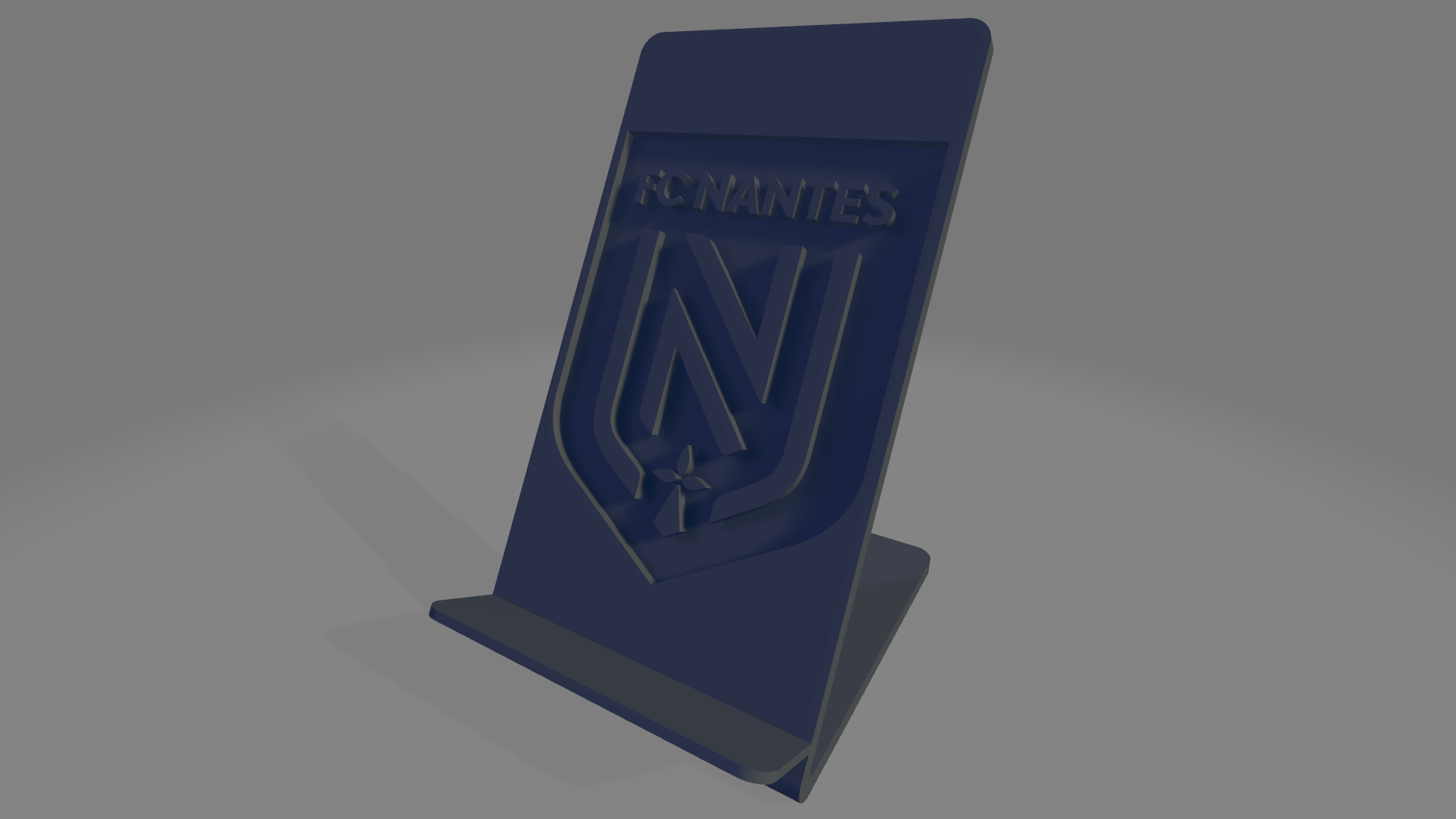 fc nantes téléphone titulaire soutien gadget football sport passion france français équipe souvenir cadeau champions ligue europa paris football 3D print model - Mito3D