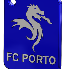 fc Porto Dragon porta chaves bijoux fcporer futebol dragon stade Portugal Football 3d print model - Mito3D