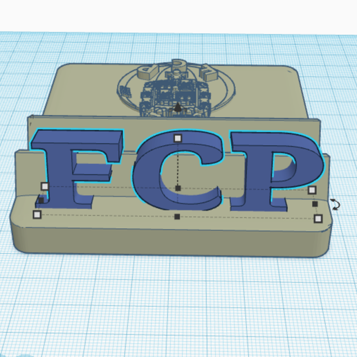 fc porto phone ficar pé 3D print model - Mito3D