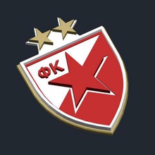 fc redstar belgrade logo various 3d print model - Mito3D